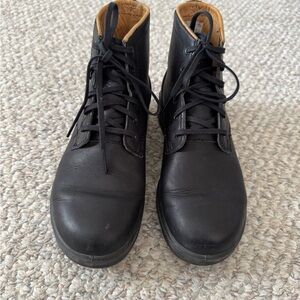 Blundstone Black Lace Up Boots - Size 3.5 UK